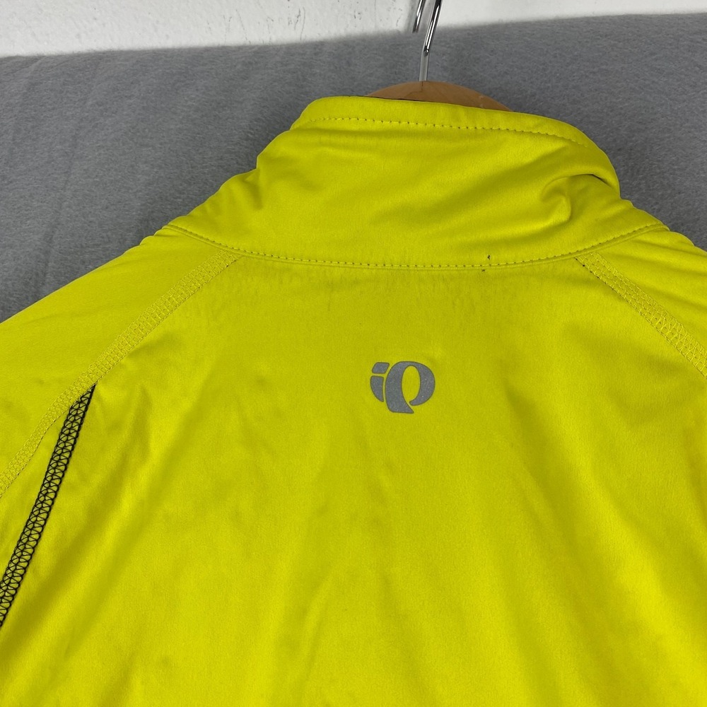 Pearl Izumi Elite reversible Jacket Mens L zip pocket softshell reflective - Picture 11 of 16